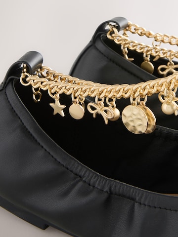 Next Балетки в Черный