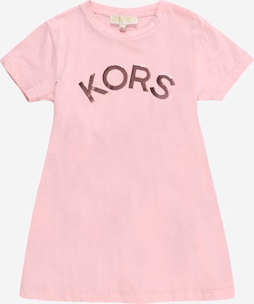 Rochie de la Michael Kors Kids pe roz: față
