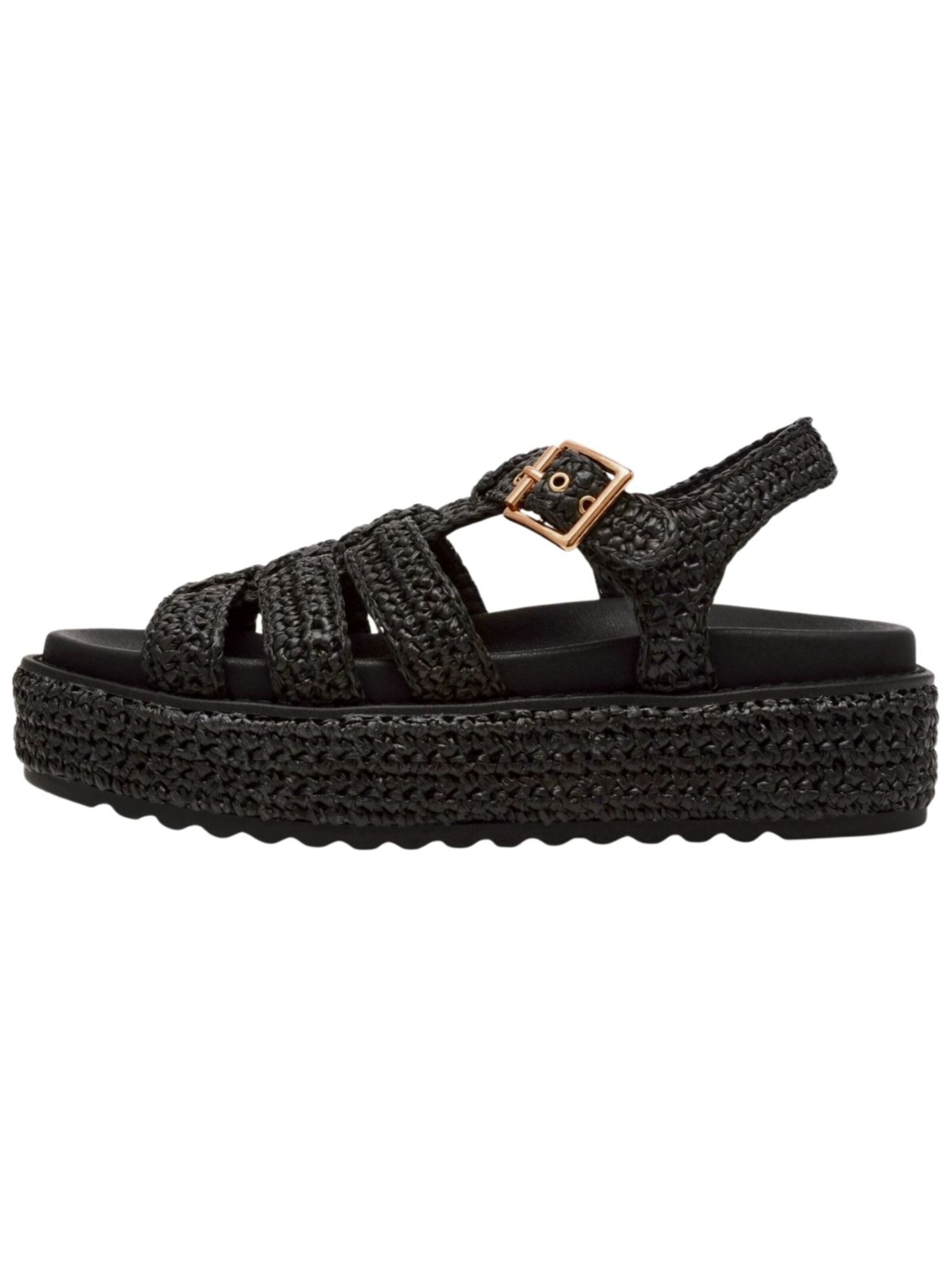 STEVE MADDEN Sandale in Schwarz