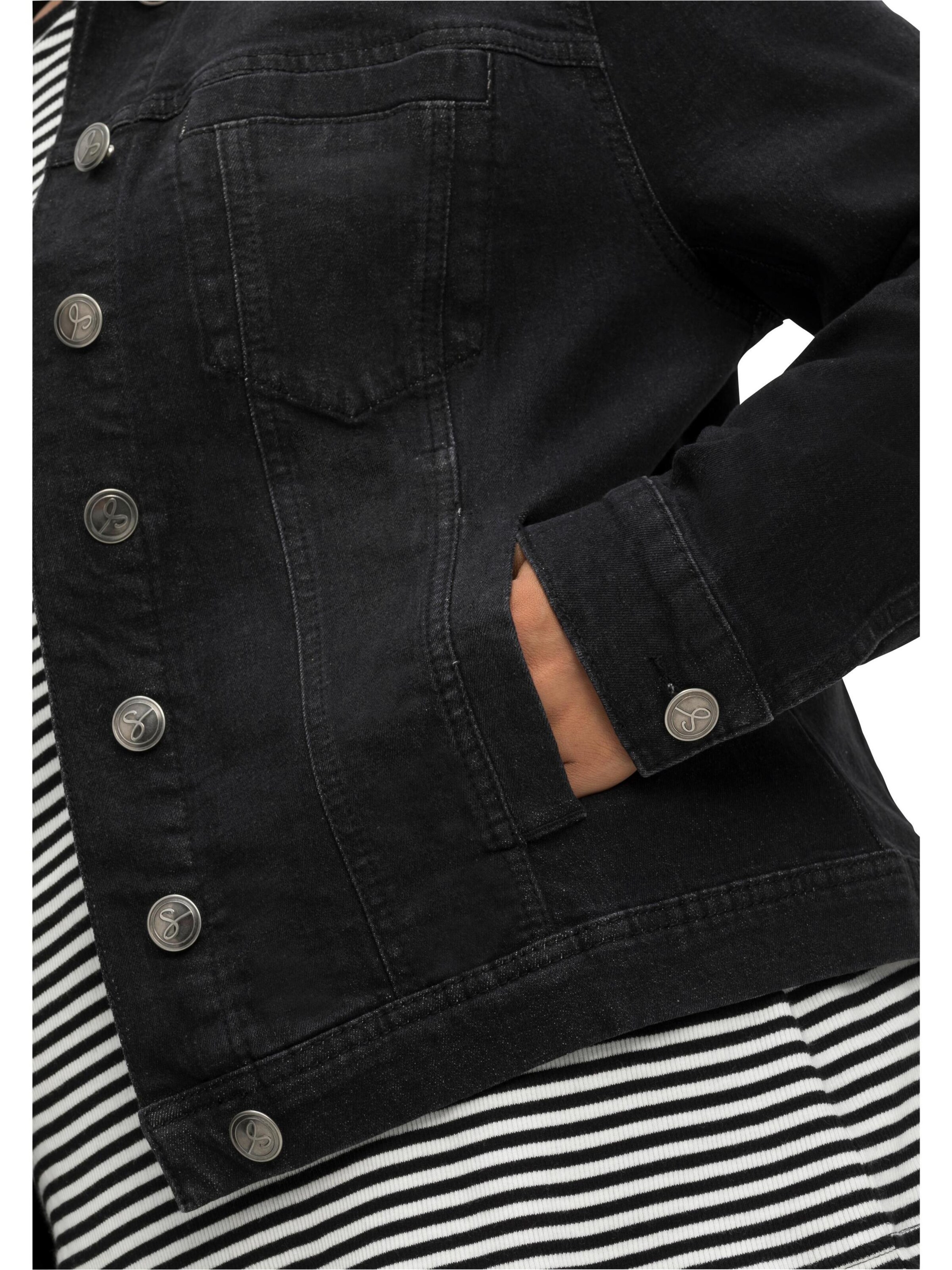 Veste mi-saison SHEEGO en noir