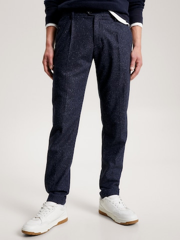 Slimfit Pantaloni cutați 'Hampton Donegal1' de la Tommy Hilfiger Tailored pe albastru: față