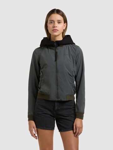 khujo Between-season jacket 'MEETS 2IN1' in Green