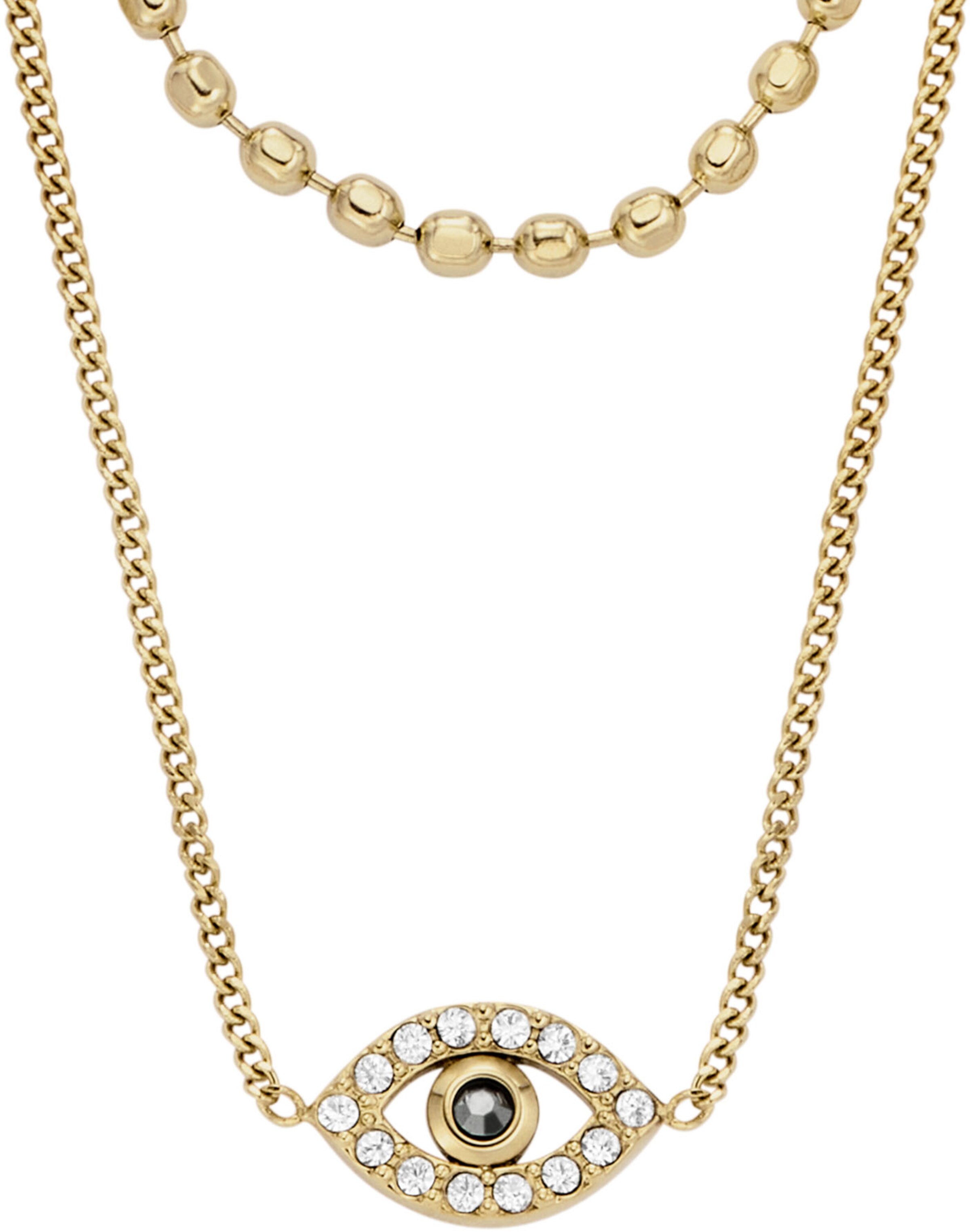 FOSSIL Necklace 'Sutton' in Gold