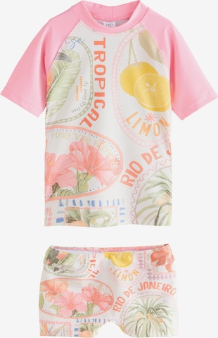 Next UV-suoja värissä vaaleanpunainen: etupuoli