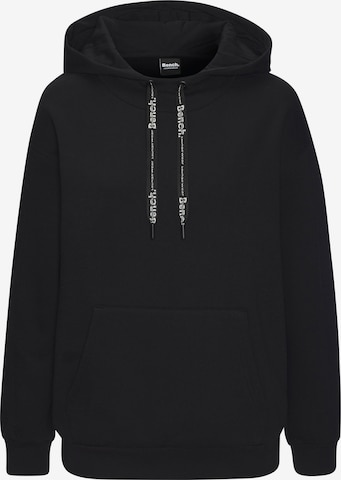 Sweat-shirt BENCH en noir : devant