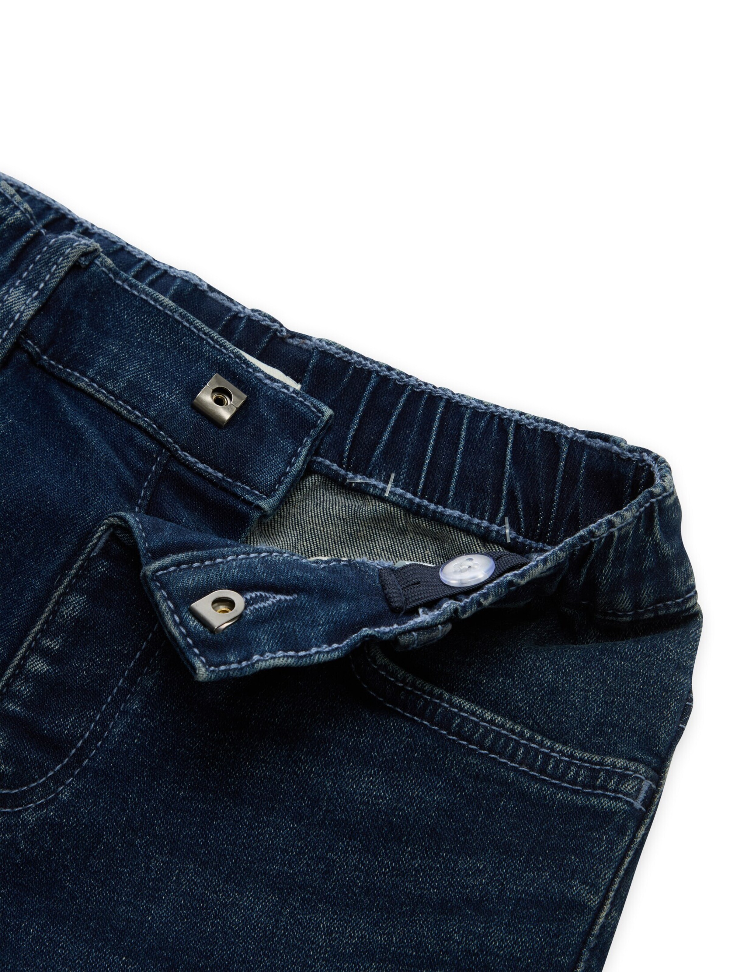 TOM TAILOR Loosefit Jeans in Blauw