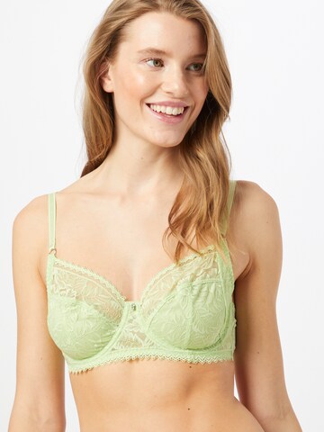 T-shirt Reggiseno di LingaDore in verde: frontale