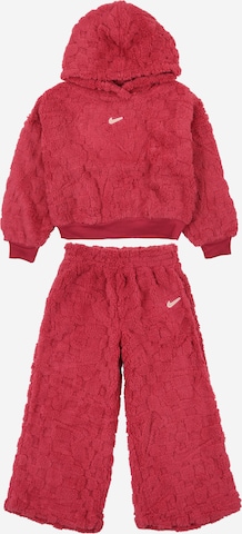 Nike Sportswear Sweat suit in Pink: front