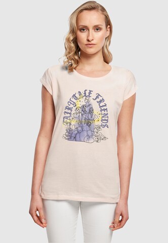 T-shirt 'Wish - Fairytale Friends' ABSOLUTE CULT en rose : devant
