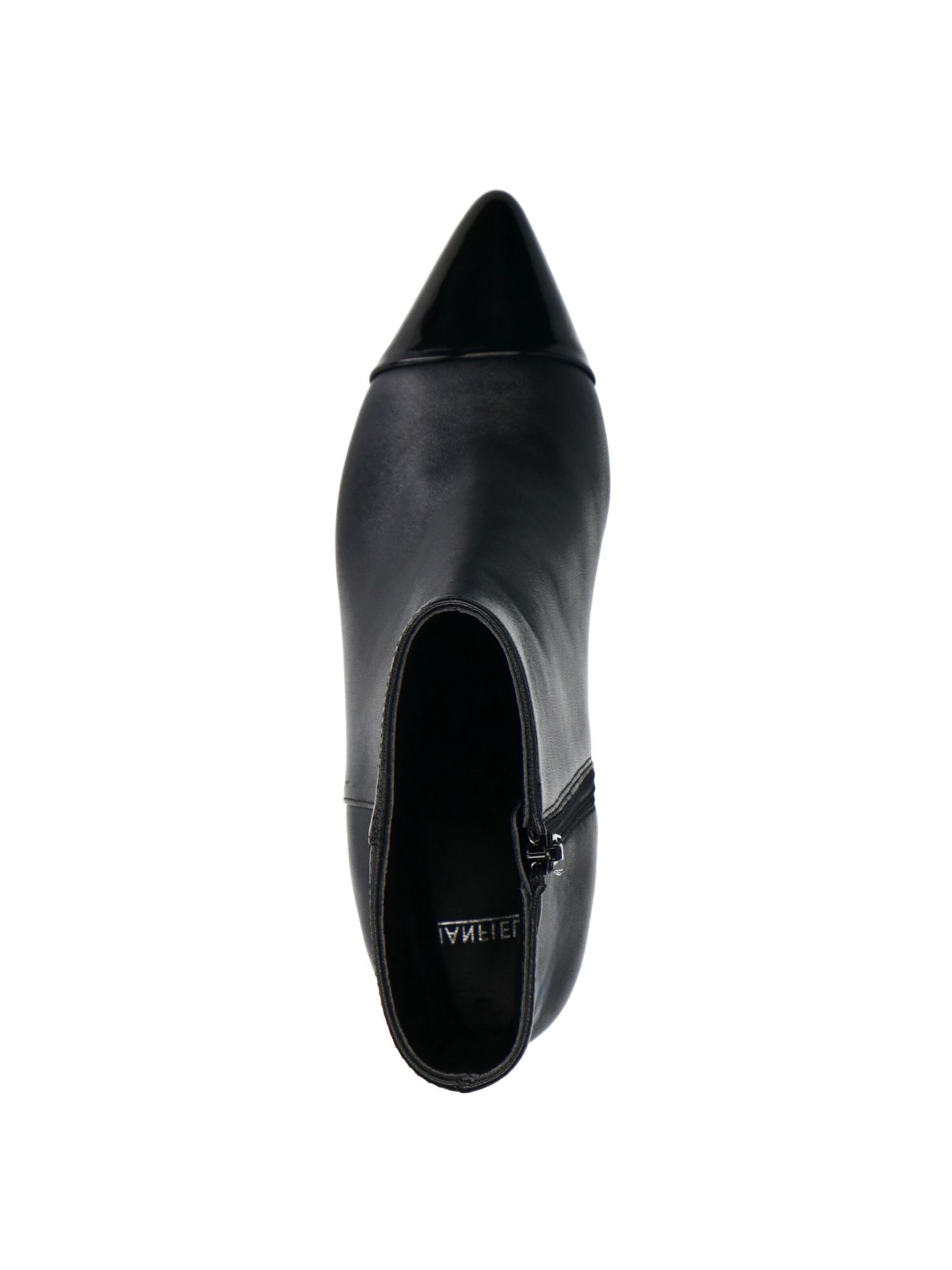 MANFIELD Enkellaarsjes in Zwart