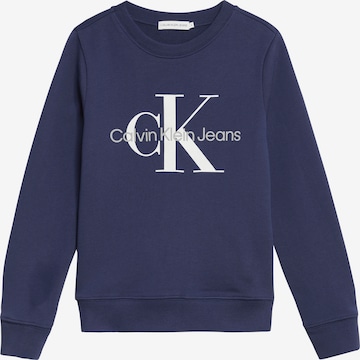 Calvin Klein Jeans Sweatshirt in Blue: front