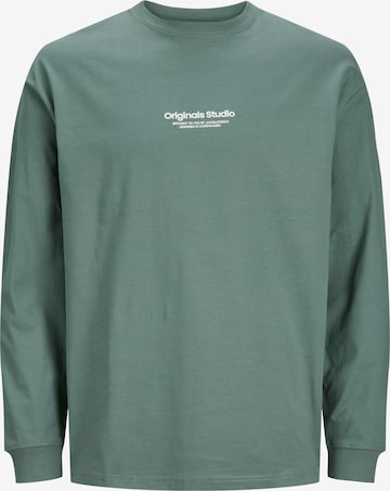 JACK & JONES Тениска 'VESTERBRO' в зелено: отпред
