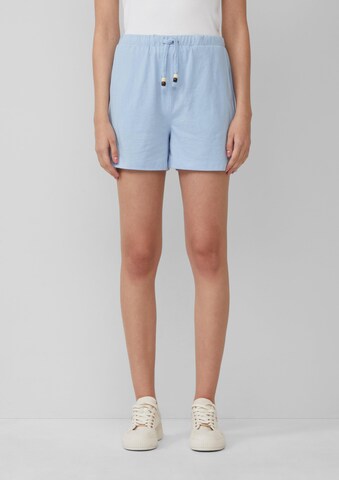 Regular Pantalon s.Oliver en bleu : devant