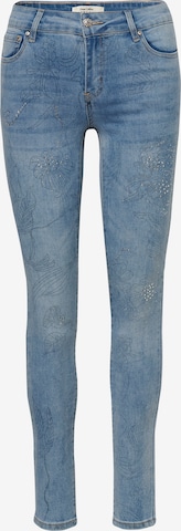 KOROSHI Skinny Jeans in Blauw: voorkant