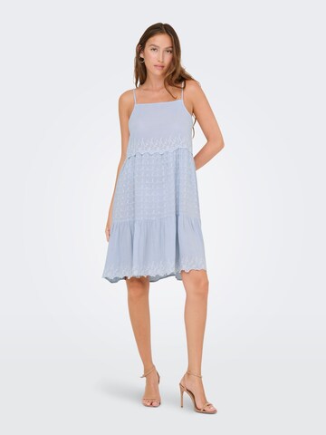 Robe 'ONL30' ONLY en bleu : devant