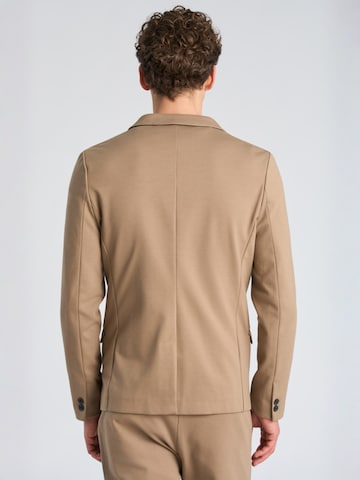 Lindbergh - Ajuste estrecho Chaqueta tipo saco para negocios en beige