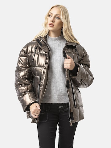 CIPO & BAXX Winterjas 'WM142' in Bruin