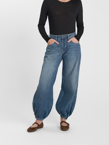 Le Temps Des Cerises Baggy Jeans in Blau: Vorderseite