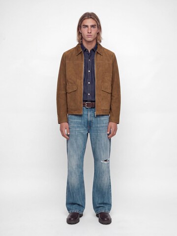 JACK & JONES Loosefit Jeans 'JJIToby JJCrew' in Blauw