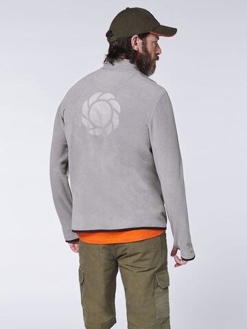 Gardena Fleecejacke in Grau
