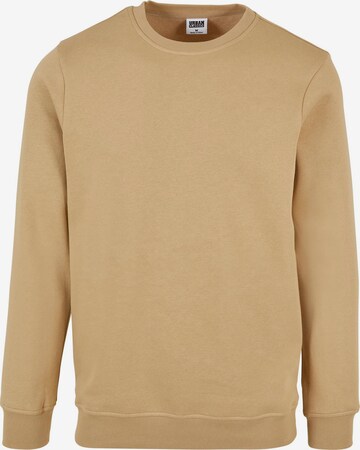 Urban Classics Sweatshirt in Beige: voorkant