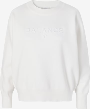 TATUUM - Pullover 'BALAMI' em branco: frente