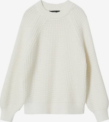 MANGO Pullover 'Cleo' i hvid: forside