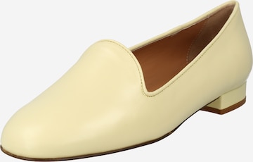 Bata Slip-ons in Yellow: front