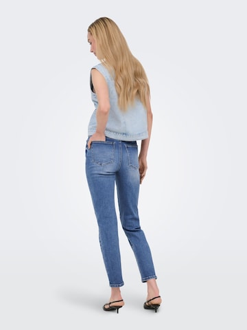 ONLY Slimfit Jeans 'ONLEmily Mila' in Blauw