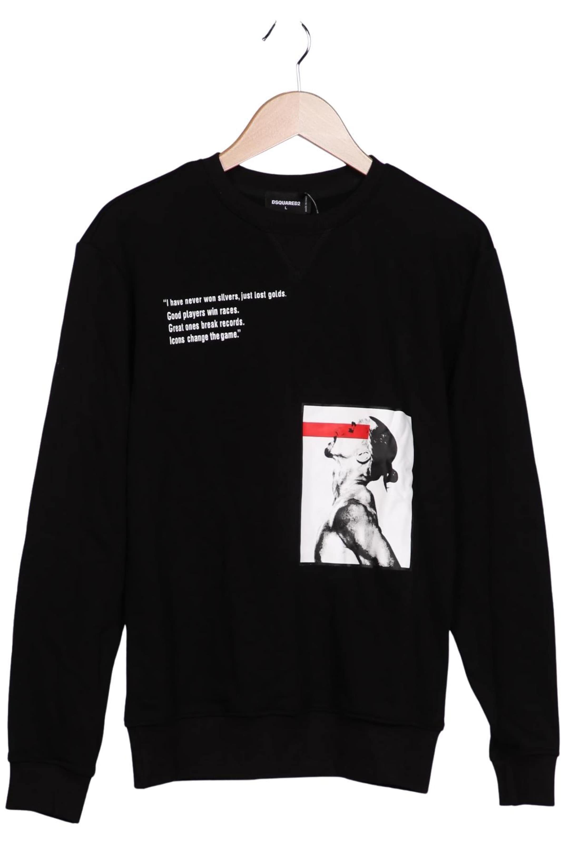 DSQUARED2 Sweater L in Schwarz: Vorderseite