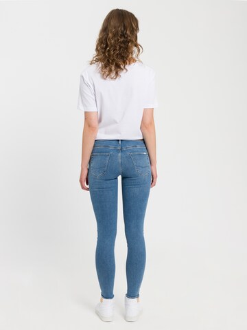 Cross Jeans Skinny Jeans 'Giselle' in Blau