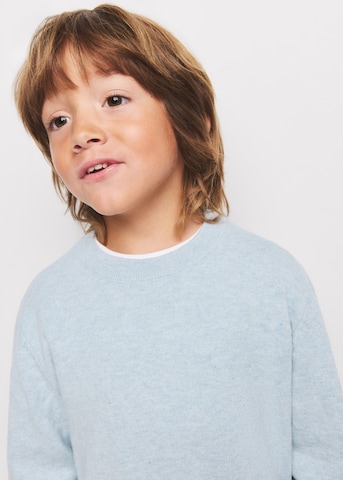 MANGO KIDS Sweter 'HUGOB' w kolorze niebieski