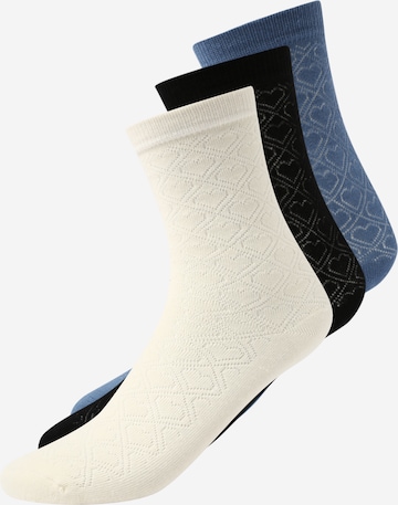 Chaussettes 'Signa' BeckSöndergaard en bleu : devant