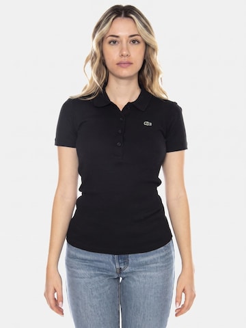 LACOSTE Koszulka 'Polo Shirt M/C 031 -- Women's Black Polo Shirt' w kolorze czarny