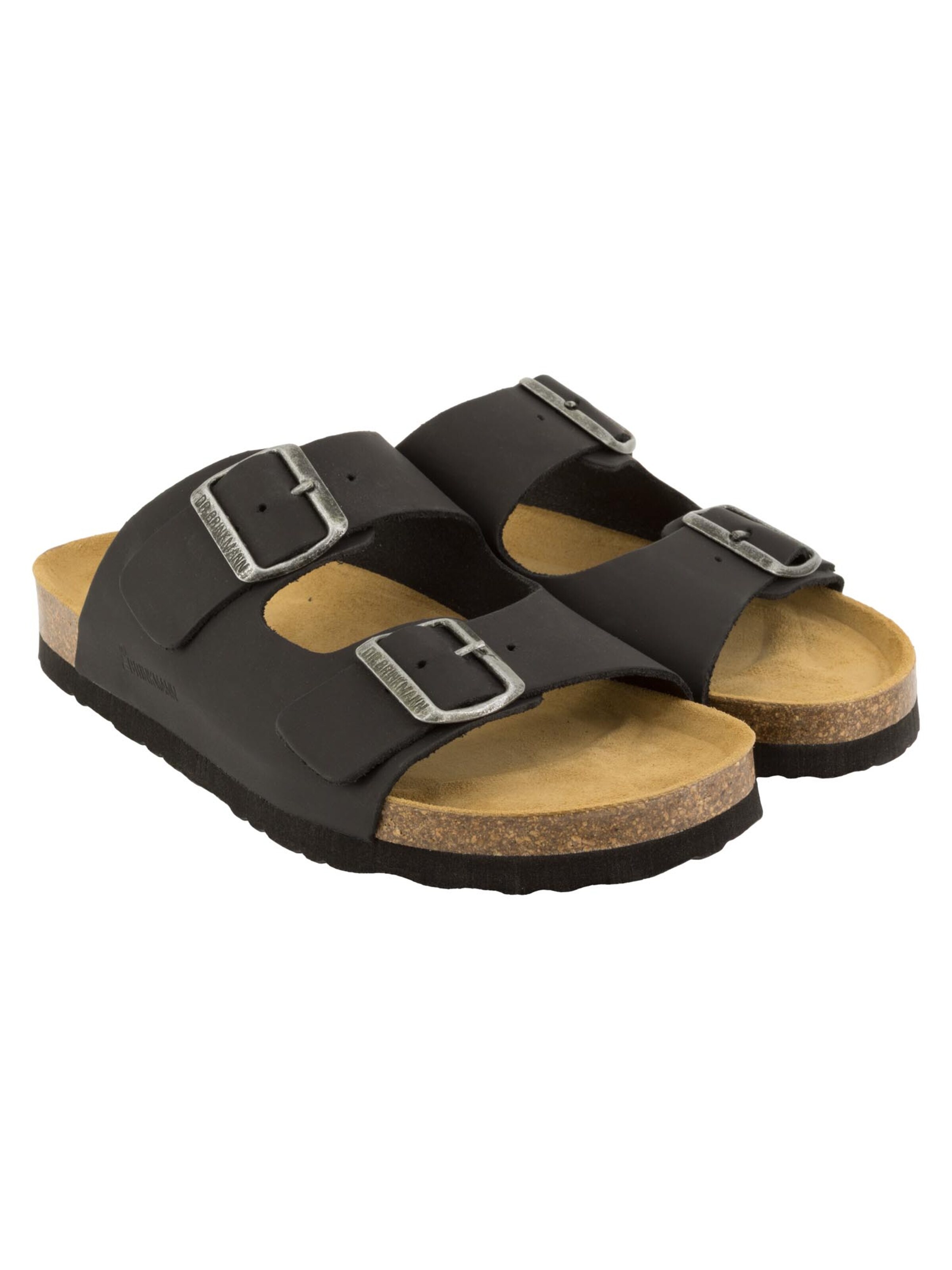 DR. BRINKMANN Mule 'Bonillo' in Black