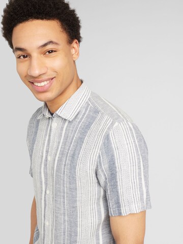 Coupe regular Chemise 'Anton' Casual Friday en bleu