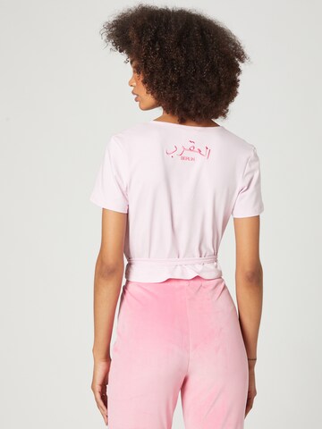 VIERVIER Shirt 'Tara' in Roze