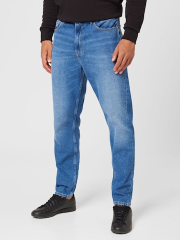 Calvin Klein Jeans - Regular Calças de ganga em azul: frente