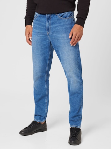 Calvin Klein Jeans Regular Jeans in Blauw: voorkant