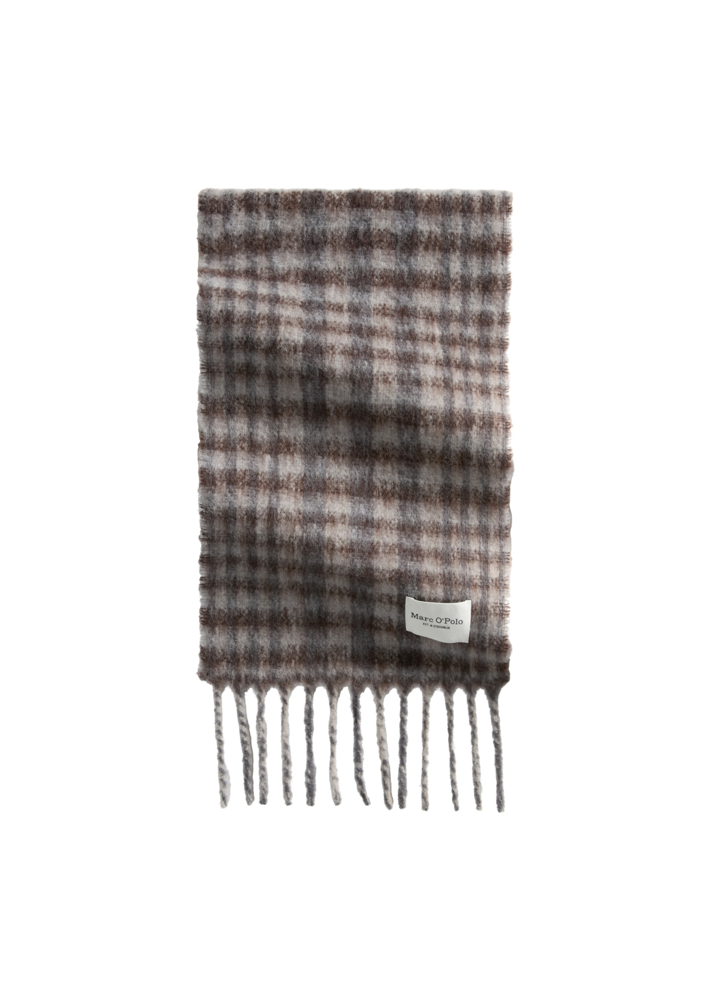 Marc O'Polo DENIM Sjaal in Bruin: voorkant