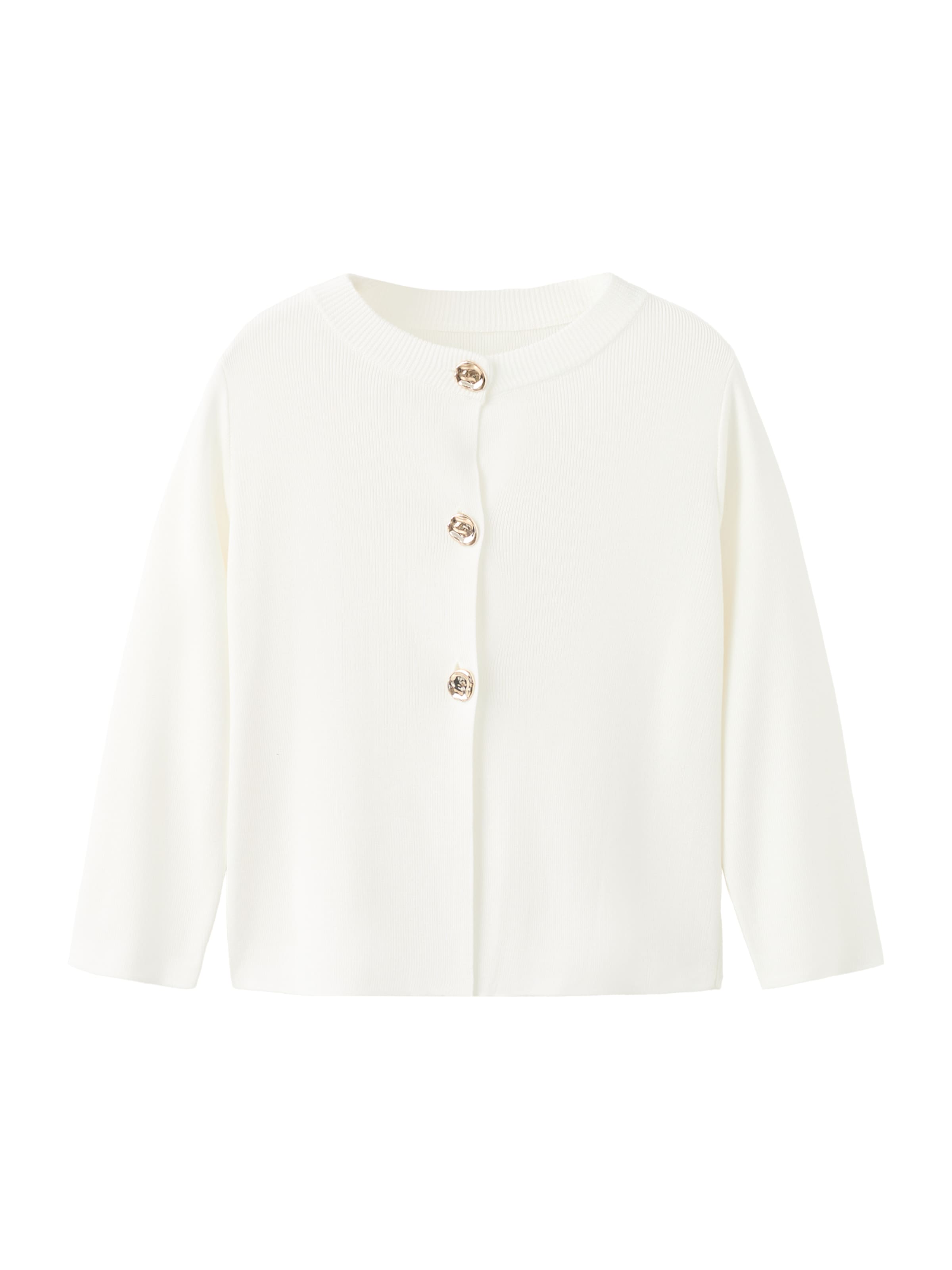 MANGO Kofta 'GOLDBOTA' i beige: framsida