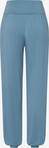 Hanro Loose fit Workout Pants ' Yoga ' in Blue