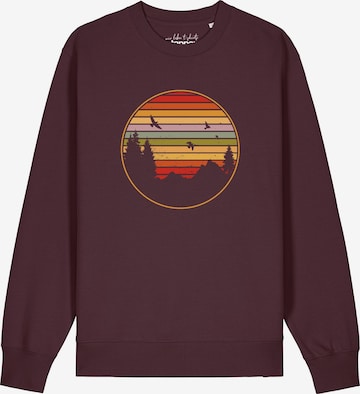 Watapparel Sweatshirt in Rood: voorkant
