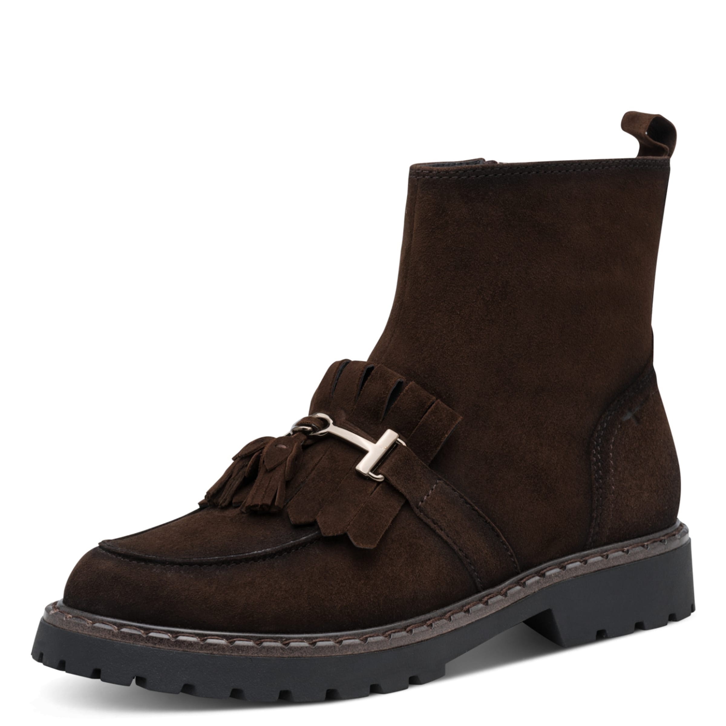 Tamaris Booties in Brown: front