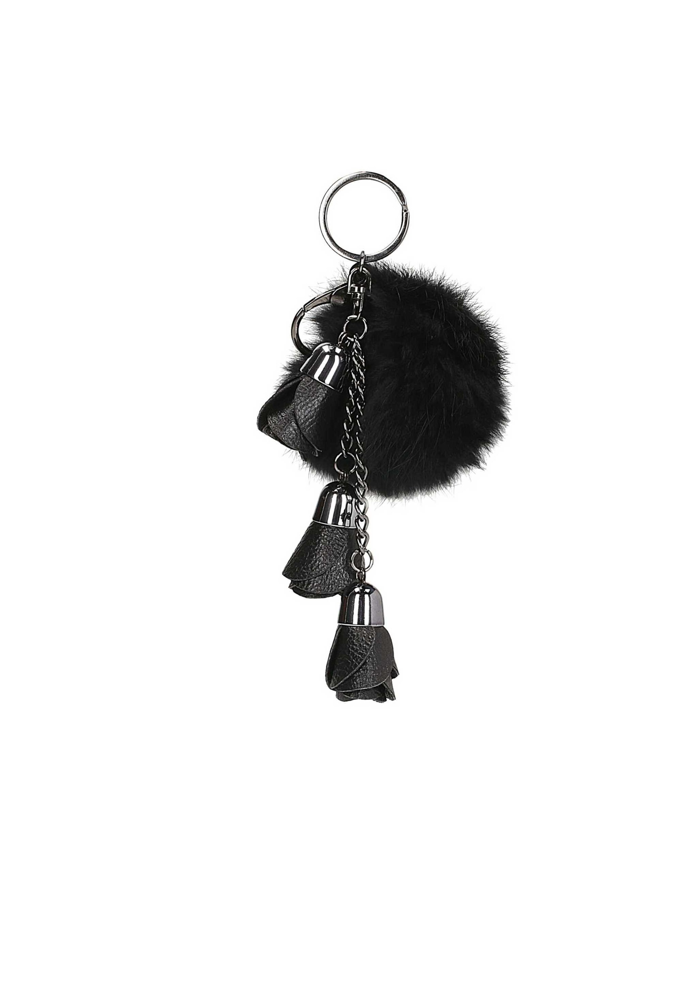 Porte-clés Kazar en noir : devant