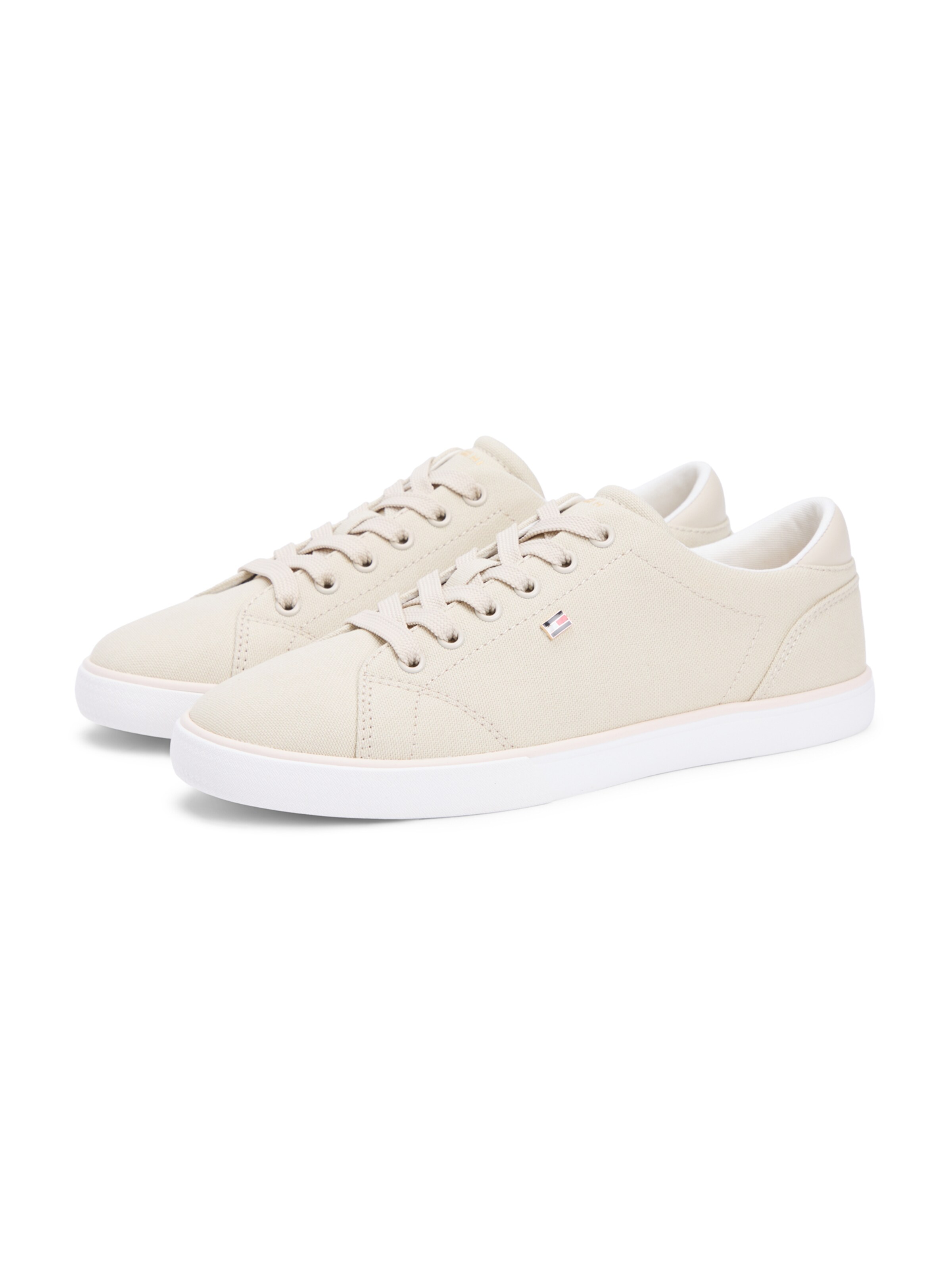 TOMMY HILFIGER Sneaker in Beige: Vorderseite