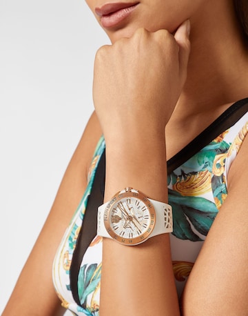 Plein Sport - Reloj analógico 'Thunderstorm' en blanco