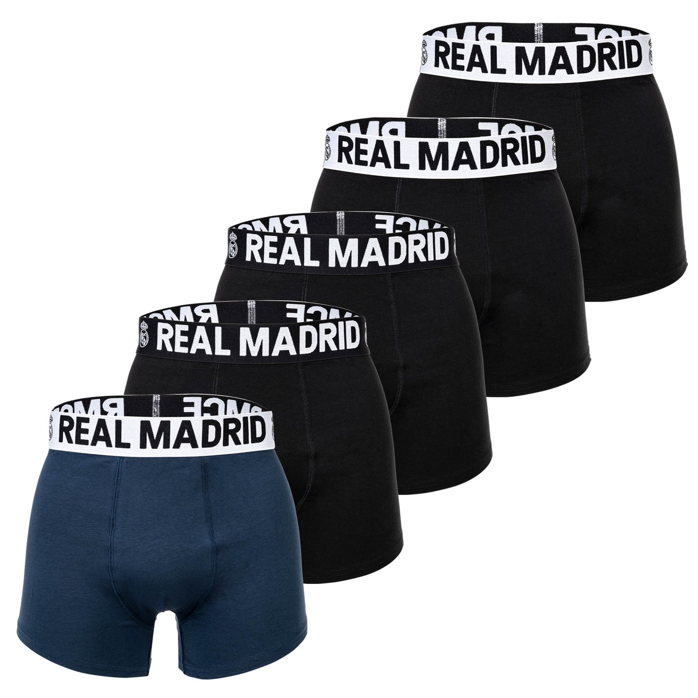 Real Madrid Boxeralsók - kék: elől