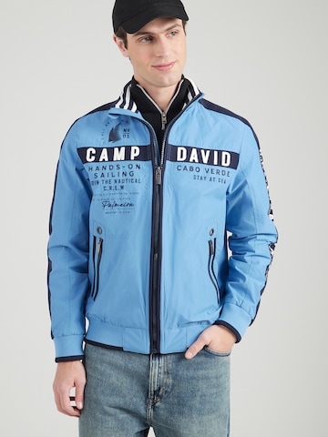 CAMP DAVID Демисезонная куртка в Синий: спереди
