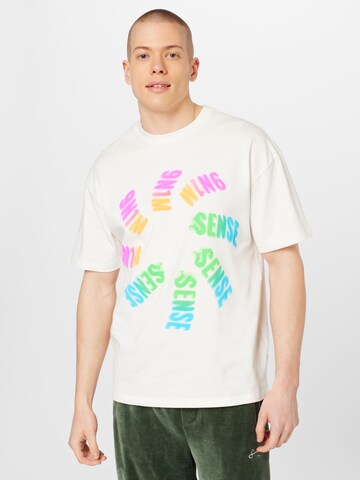 9N1M SENSE Shirt in Wit: voorkant